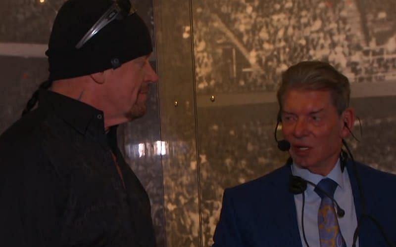 द अंडरटेकर और विंस मैकमैहन